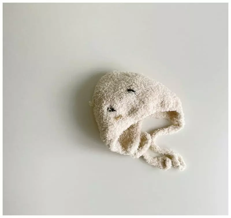 Miso - Korean Baby Fashion - #babygirlfashion - Bear Boodle Bonnet 40~48cm - 7