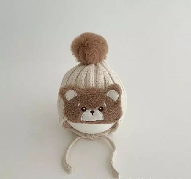 Miso - Korean Children Fashion - #Kfashion4kids - Bear Bell Hat - 3