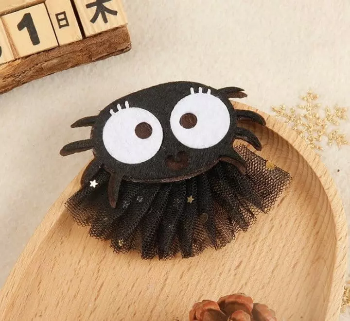 Miso - Korean Children Fashion - #childrensboutique - Halloween Lace Hairpin - 6