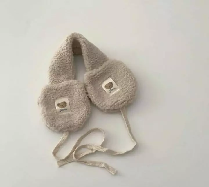 Miso - Korean Children Fashion - #kidzfashiontrend - Bear Earmuff - 3
