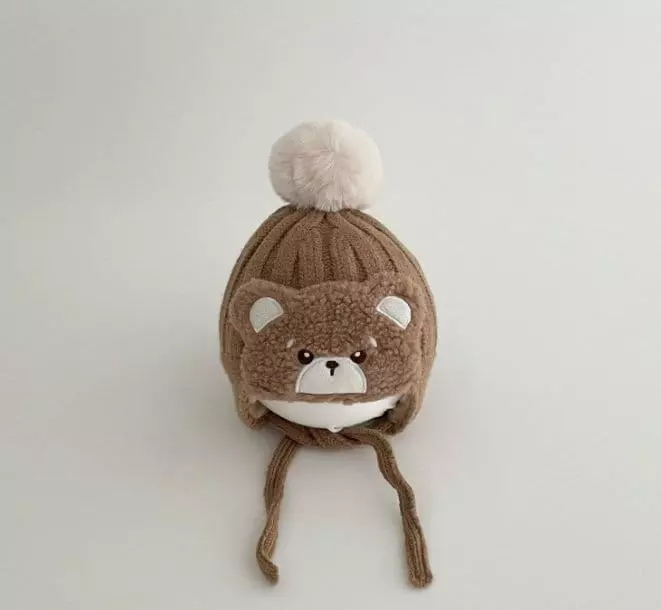 Miso - Korean Children Fashion - #Kfashion4kids - Bear Bell Hat - 4