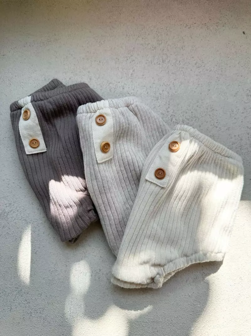 Monbebe - Korean Baby Fashion - #babyboutique - Knit Rib Blooner - 5