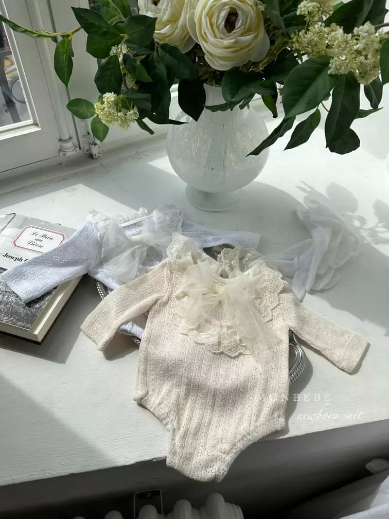 Monbebe - Korean Baby Fashion - #babyfashion - Knit Special Bodysuit - 9