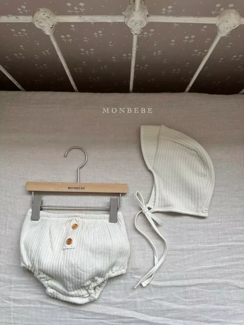 Monbebe - Korean Baby Fashion - #babywear - Knit Rib Blooner - 2