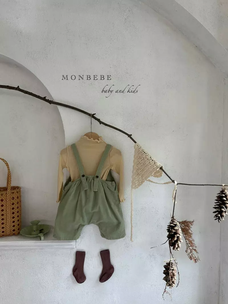 Monbebe - Korean Baby Fashion - #babywear - Pudding Dungaree Pants - 11