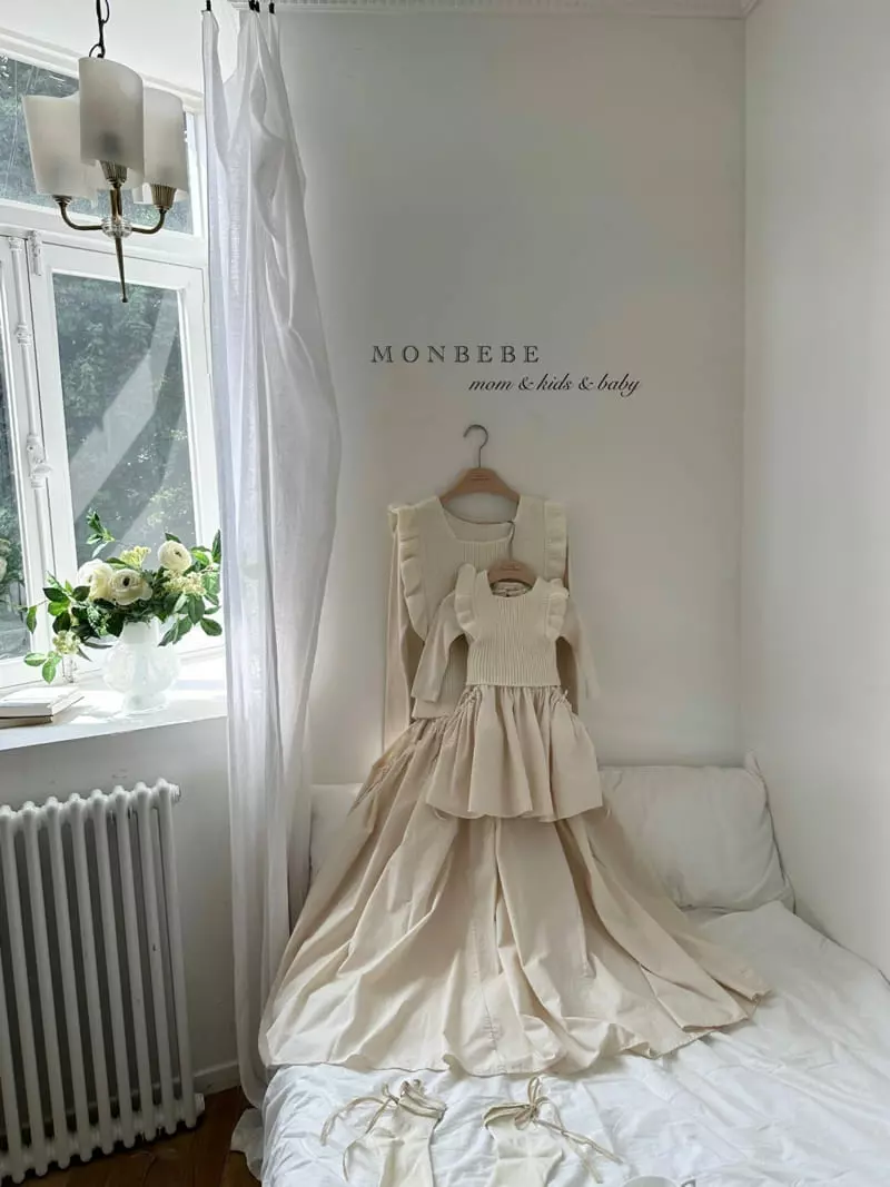 Monbebe - Korean Children Fashion - #minifashionista - Knit Frill Vest - 10