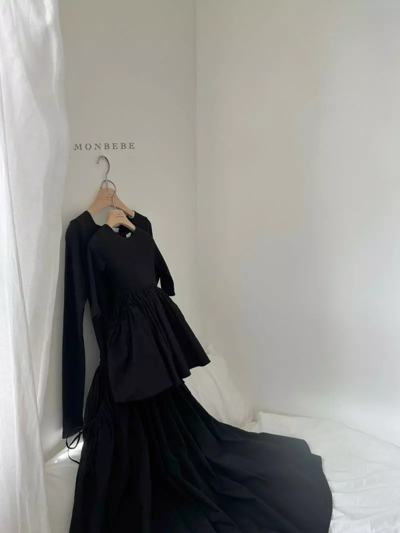 Monbebe - Korean Women Fashion - #womensfashion - Innes One-piece Mom - 11