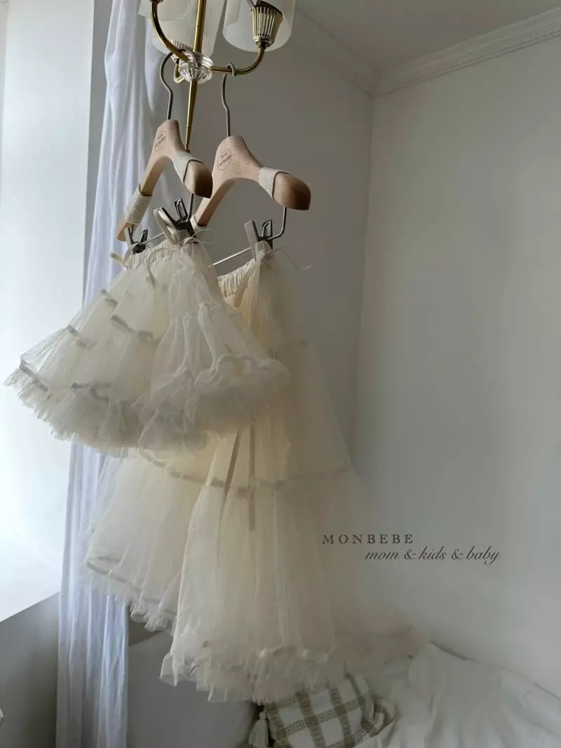 Monbebe - Korean Women Fashion - #womensfashion - Angel Cancan Skirt Mom - 8