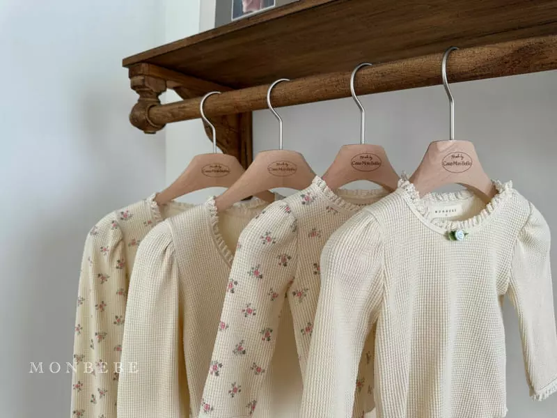 Monbebe - Korean Women Fashion - #womensfashion - Jadeng Lace Tee Mom - 11