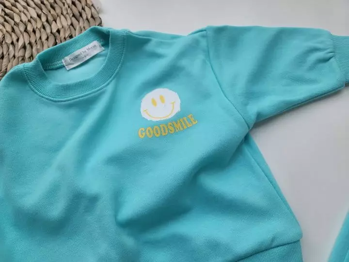 Moran - Korean Children Fashion - #Kfashion4kids - Goo Smiel Top Bottom Set - 5