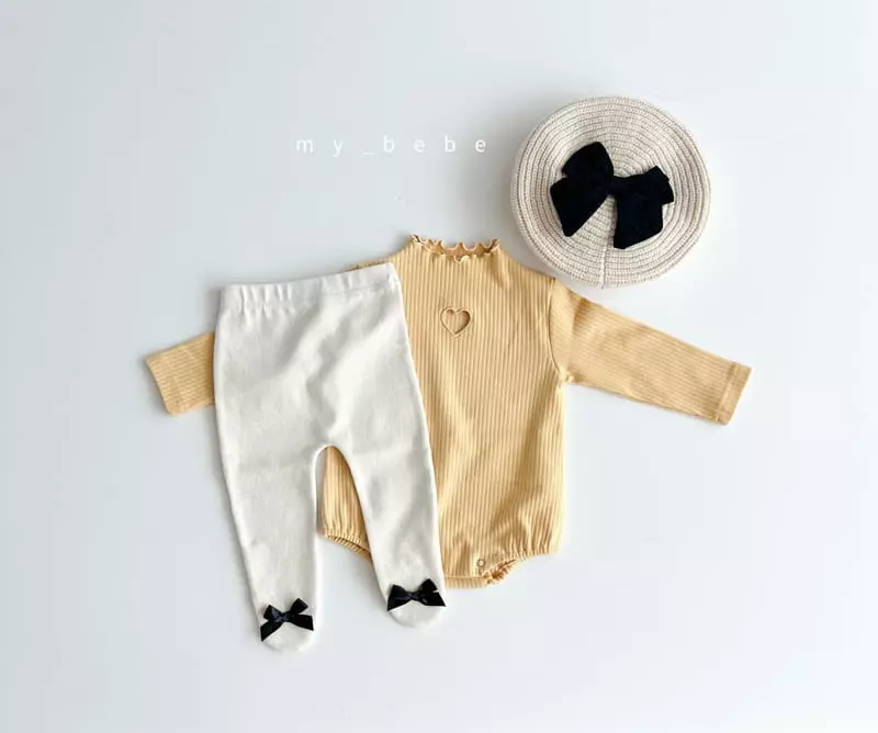 My Bebe - Korean Baby Fashion - #babyclothing - Halo Foot Leggings - 11