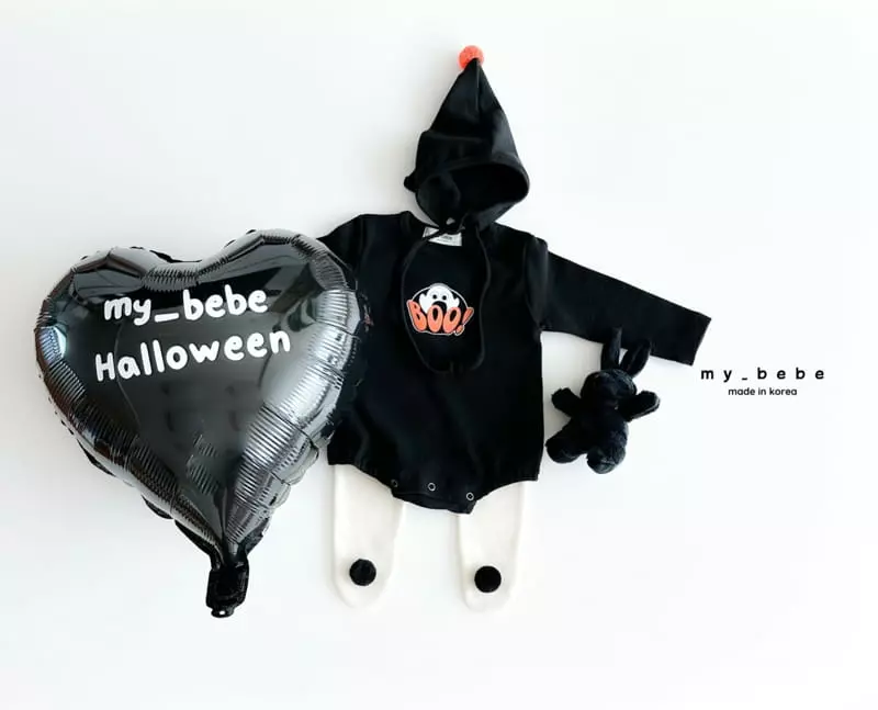 My Bebe - Korean Baby Fashion - #babyclothing - Ghost Set - 2