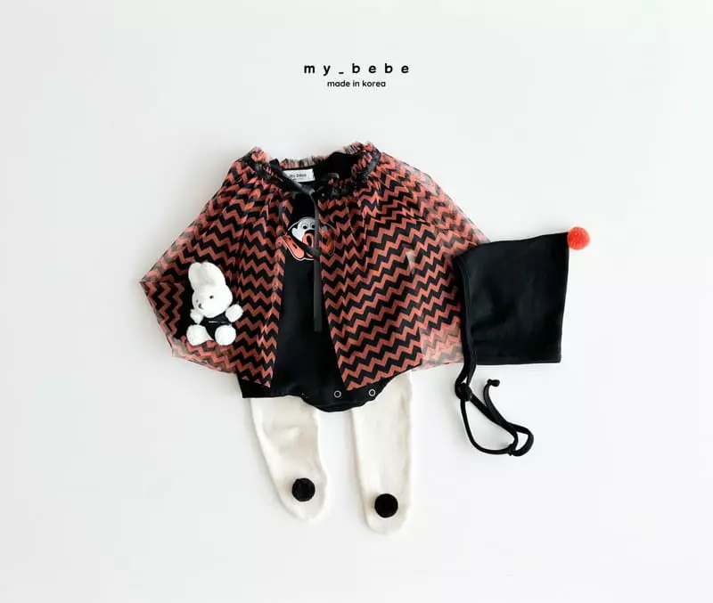 My Bebe - Korean Baby Fashion - #babyfashion - Ghost Set - 4