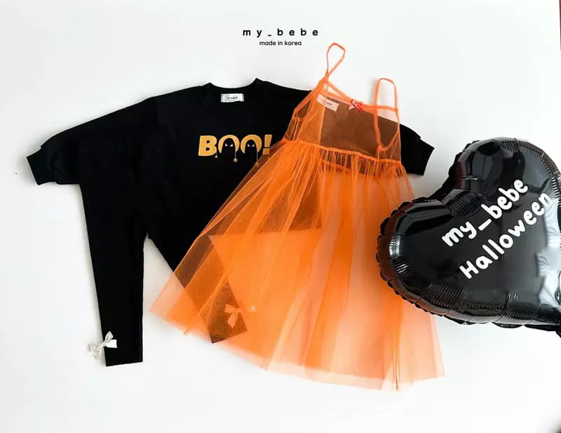 My Bebe - Korean Children Fashion - #Kfashion4kids - Halloween One-piece - 7