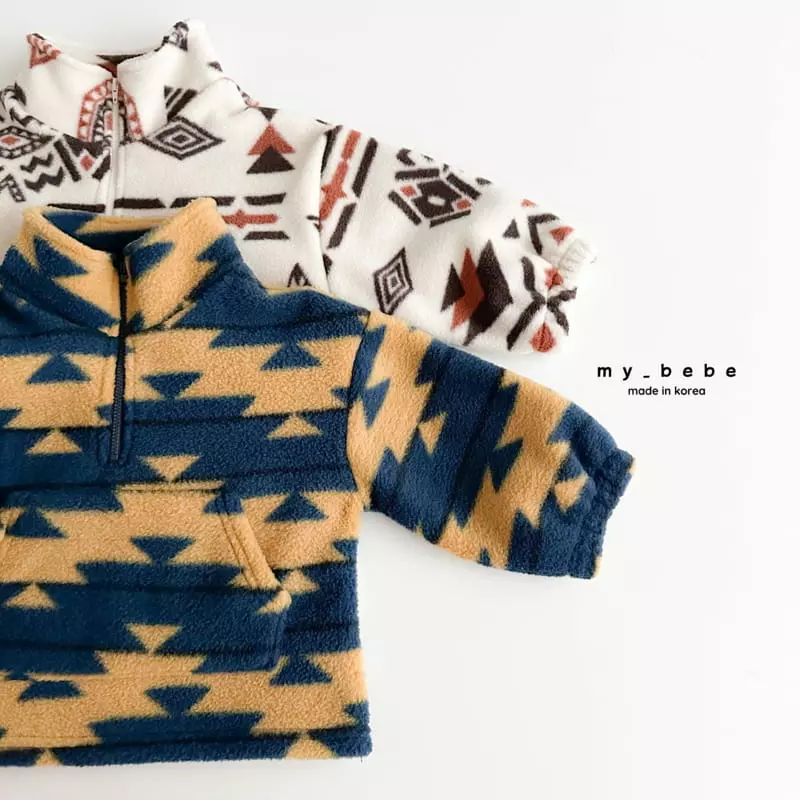 My Bebe - Korean Children Fashion - #fashionkids - Paint Anorak - 2