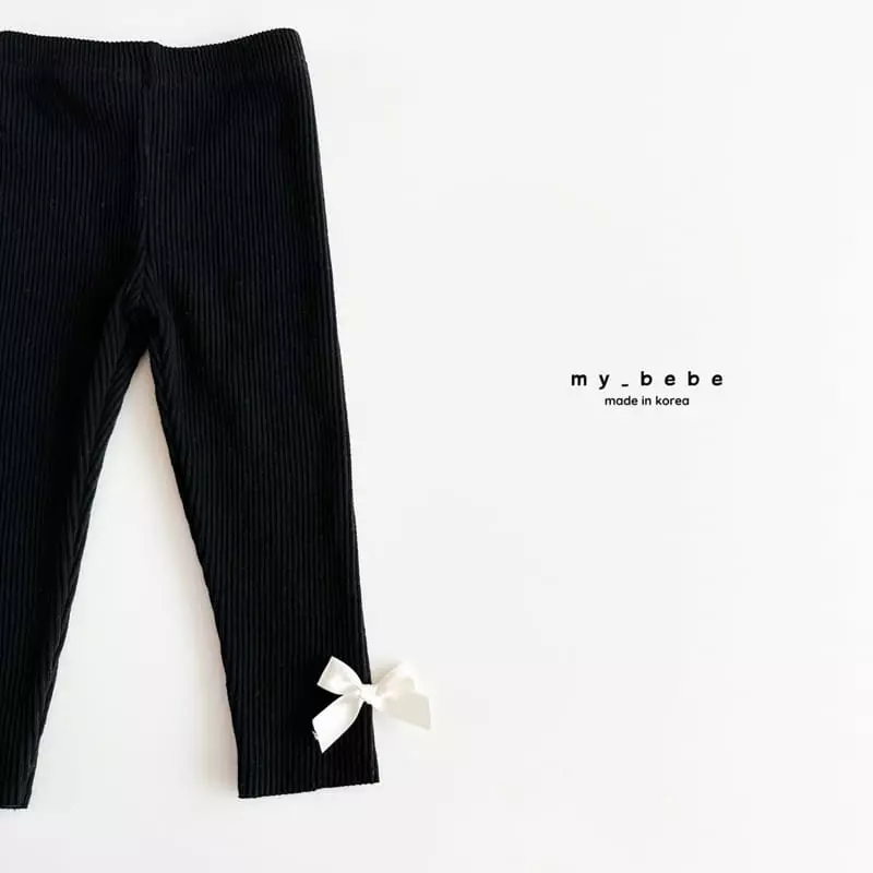 My Bebe - Korean Children Fashion - #fashionkids - Triangle Leggings - 12