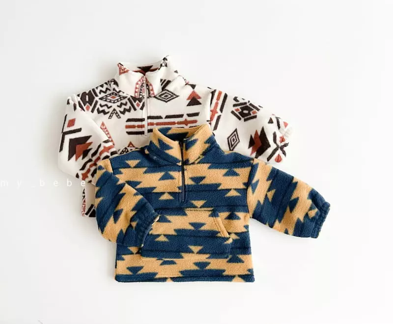 My Bebe - Korean Children Fashion - #kidsshorts - Paint Anorak - 3