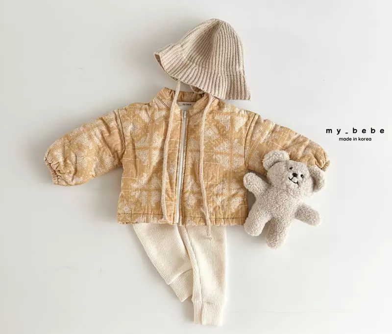 My Bebe - Korean Children Fashion - #kidsshorts - Knit Bucket Hat - 8