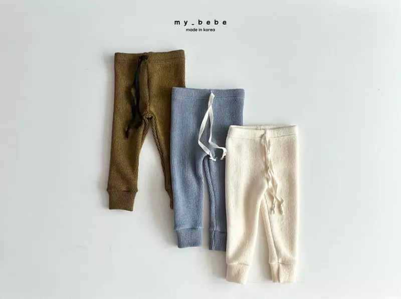 My Bebe - Korean Children Fashion - #magicofchildhood - Piping Leggings - 3