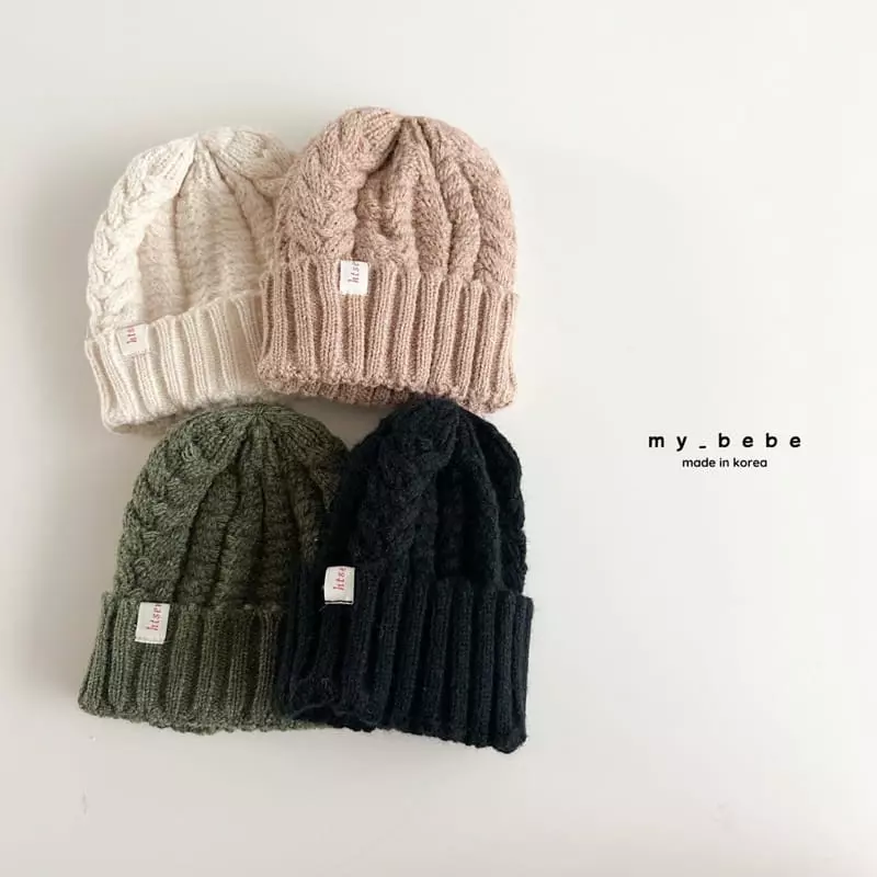 My Bebe - Korean Children Fashion - #prettylittlegirls - Twist Beanie - 2
