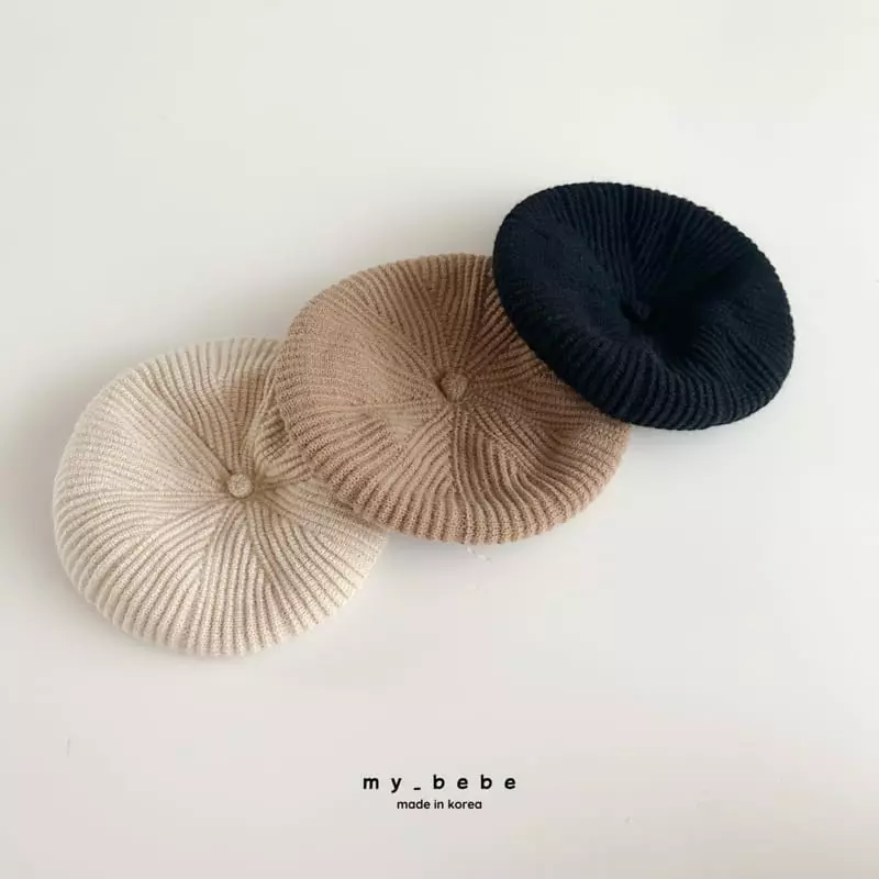 My Bebe - Korean Children Fashion - #prettylittlegirls - Basic Beret Hat
