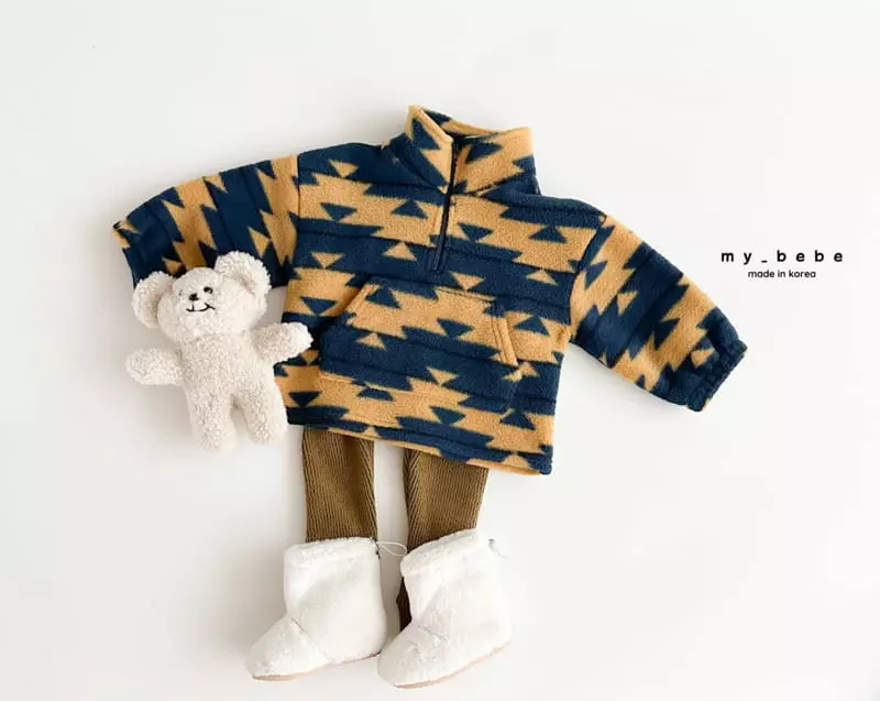 My Bebe - Korean Children Fashion - #todddlerfashion - Paint Anorak - 11