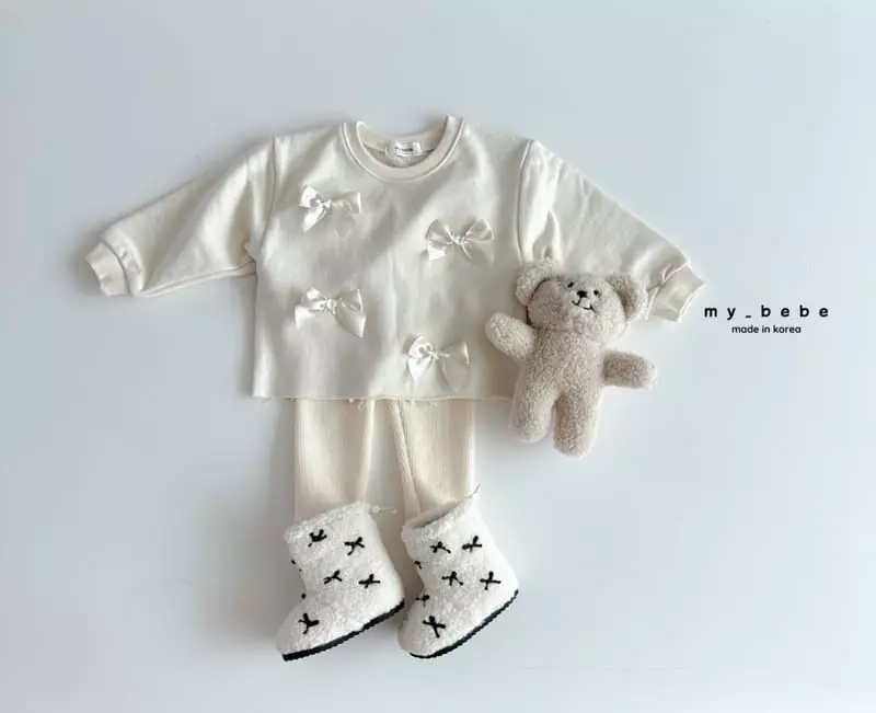 My Bebe - Korean Children Fashion - #todddlerfashion - Piping Leggings - 6