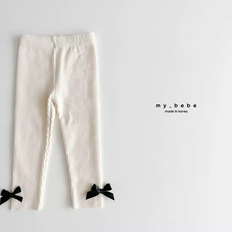 My Bebe - Korean Children Fashion - #todddlerfashion - Triangle Leggings - 5