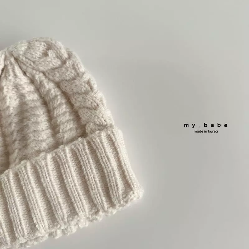 My Bebe - Korean Children Fashion - #todddlerfashion - Twist Beanie - 3