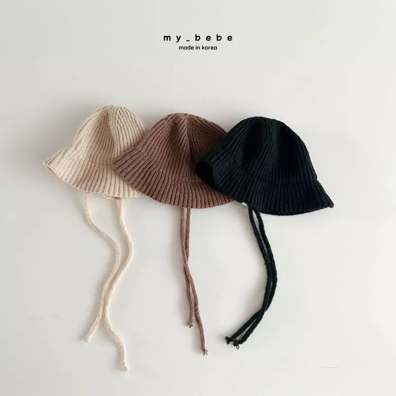 My Bebe - Korean Children Fashion - #toddlerclothing - Knit Bucket Hat