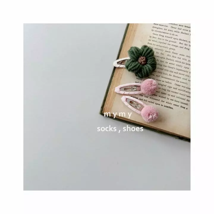 My Socks - Korean Children Fashion - #kidsshorts - Galdae Hairpin Set - 6