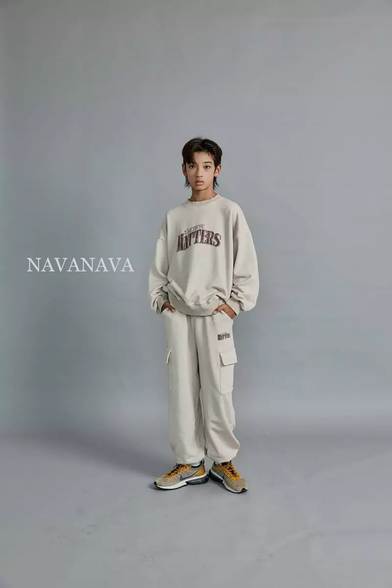 Navanava - Korean Children Fashion - #childofig - Metters Pigment Sweatshirt - 4