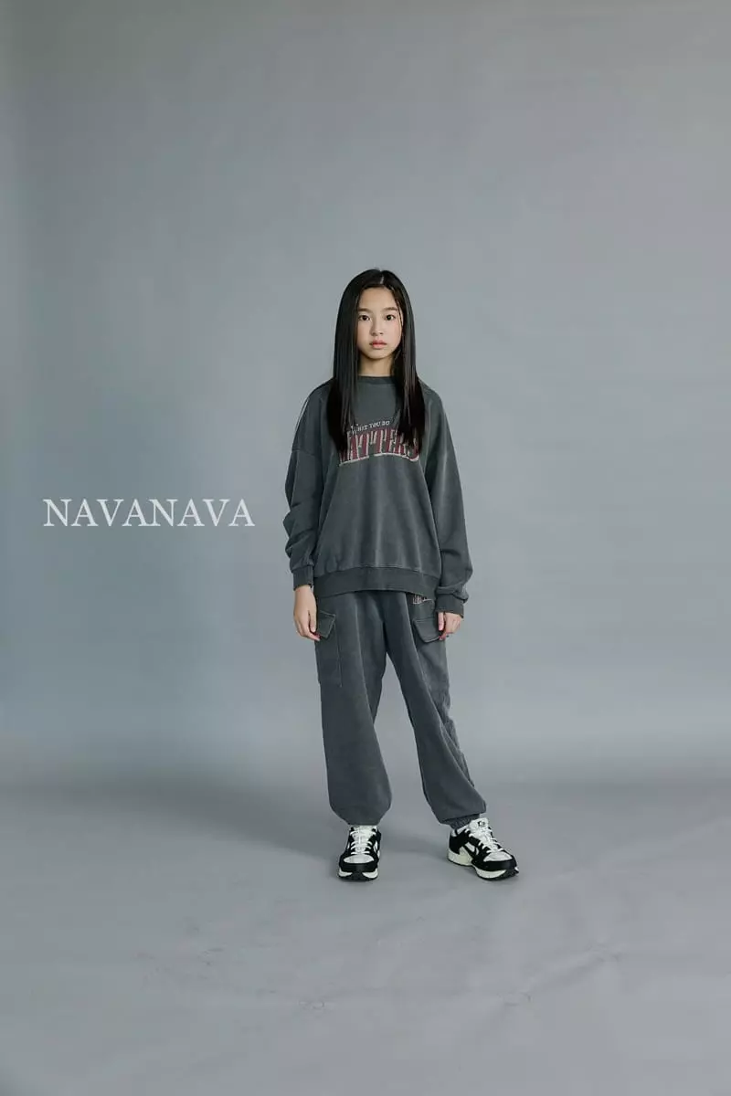 Navanava - Korean Children Fashion - #kidsshorts - Metters Pigment Sweatshirt - 8