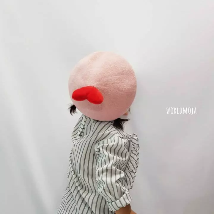 New World - Korean Baby Fashion - #babyboutique - Kid Heart Wool Beret Hat - 7