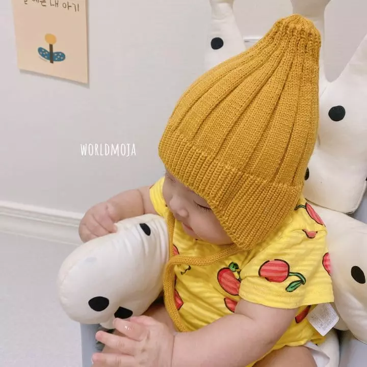 New World - Korean Baby Fashion - #babyboutiqueclothing - Acryle Ear String Beanie - 7