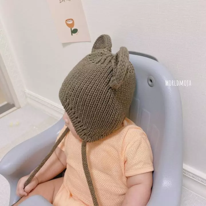 New World - Korean Baby Fashion - #babyfashion - Knit Bonnet - 6