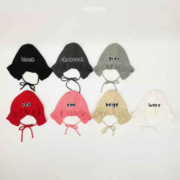 New World - Korean Baby Fashion - #babyootd - Frill Bonnet - 3