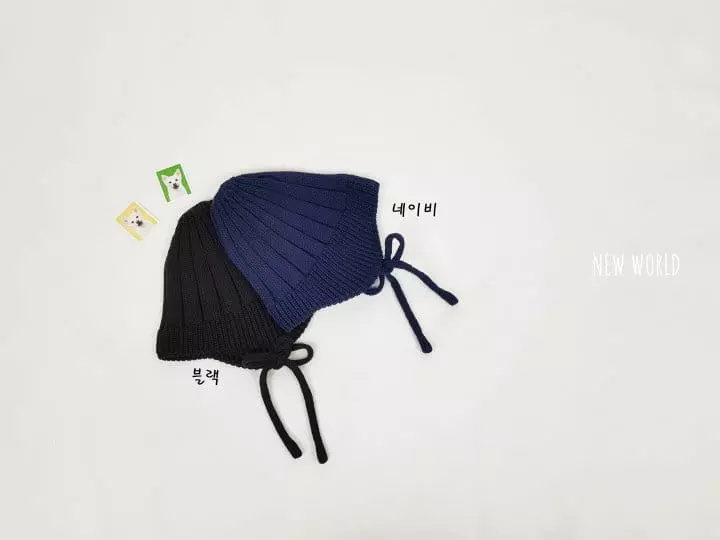 New World - Korean Baby Fashion - #babywear - Ears String Beanie - 5