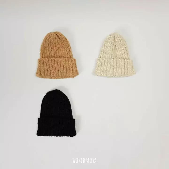 New World - Korean Baby Fashion - #onlinebabyboutique - Alpaca Rib Beanie - 4