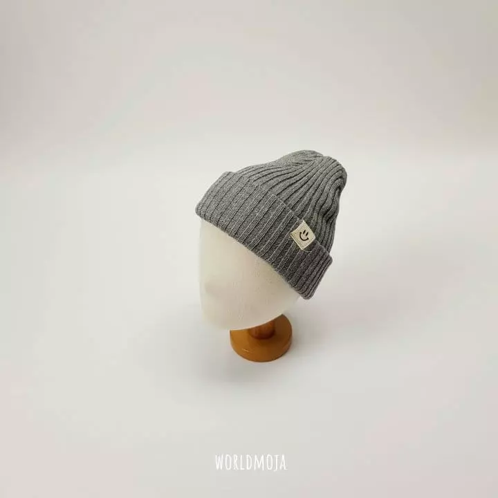 New World - Korean Baby Fashion - #onlinebabyshop - Acryle Smile Beanie - 2