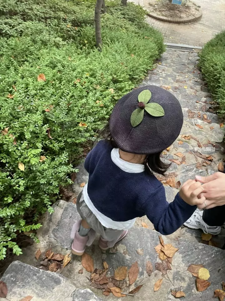 New World - Korean Baby Fashion - #onlinebabyshop - Knit Fruit Beret Hat - 4