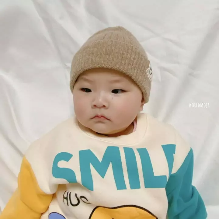 New World - Korean Baby Fashion - #smilingbaby - Smile Lavel Short Beanie - 9