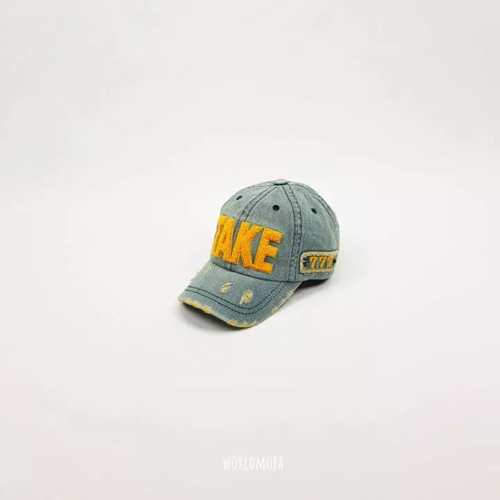 New World - Korean Children Fashion - #Kfashion4kids - Take Denim Handle Ball Cap Kid - 6