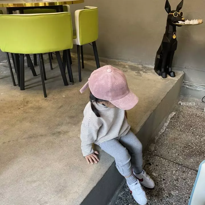 New World - Korean Children Fashion - #Kfashion4kids - Muzi Rib Ball Cap - 2