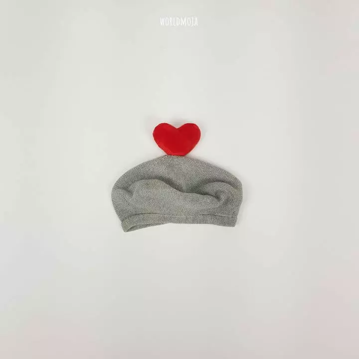 New World - Korean Children Fashion - #childofig - Heart Beret Hat - 5