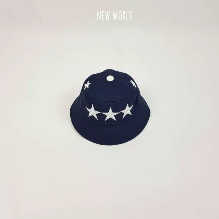 New World - Korean Children Fashion - #childofig - Big Star Bucket Hat - 6