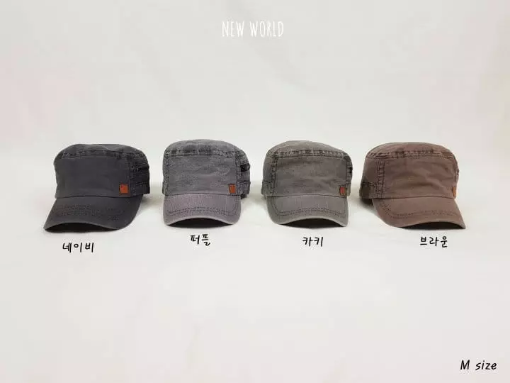 New World - Korean Children Fashion - #childofig - Washing Zipper Hat L