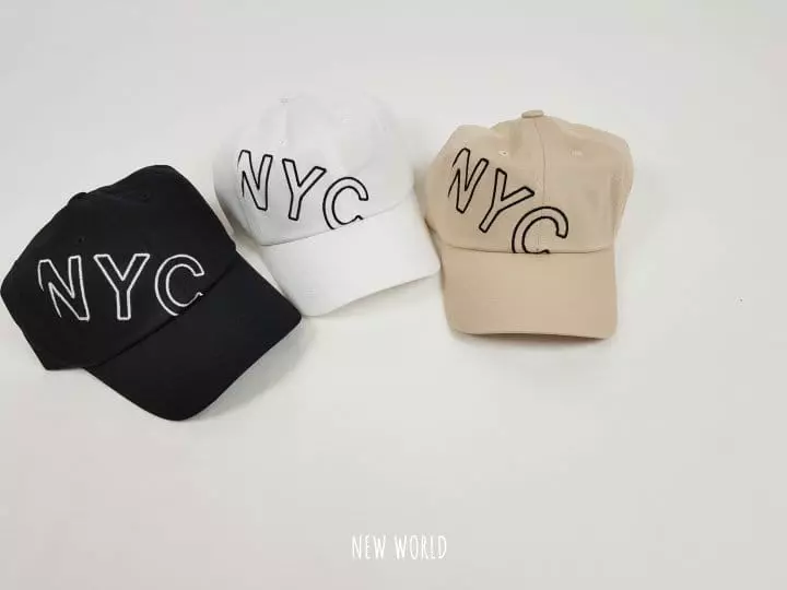 New World - Korean Children Fashion - #childrensboutique - NYC Side Embroidery Ball Cap - 5