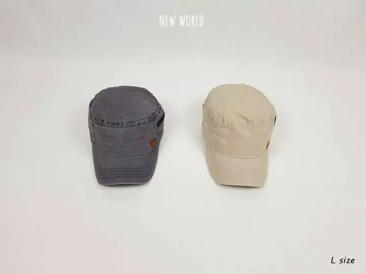 New World - Korean Children Fashion - #designkidswear - Washing Zipper Hat L - 3