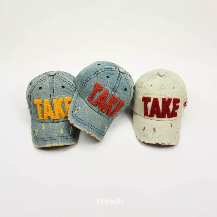 New World - Korean Children Fashion - #discoveringself - Take Denim Handle Ball Cap Kid